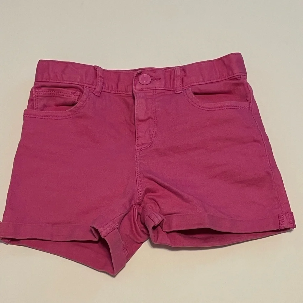 Gap Classic Pink Jean Shorts Size 8 Girls